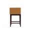 Manhattan Comfort Kingsley Counter Stool in Camel and Dark Walnut CS005-CL - alternate 2